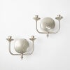 A Pair Of Wall Sconce Candelabras