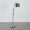 A Minimal Industrial Style Brushed Stainless Floor Lamp