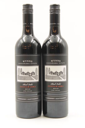 (2) 2012 Wynns Coonawarra Estate Black Label Cabernet Sauvignon, Coonawarra