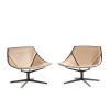 A Pair of Jehs+Laub for Fritz Hansen Space Lounge Chairs