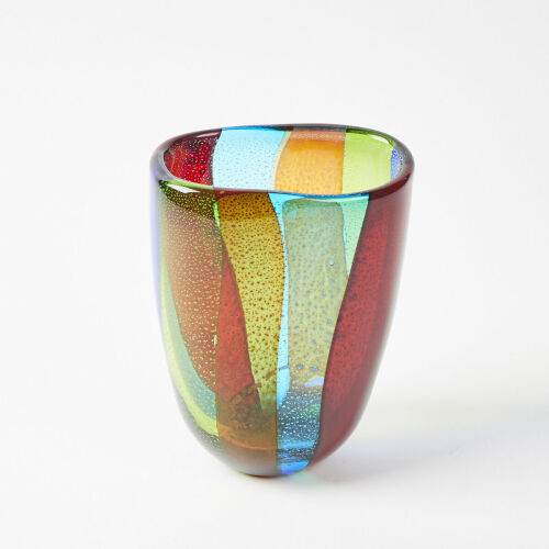 A Hand Blown Italian Art Glass Vase