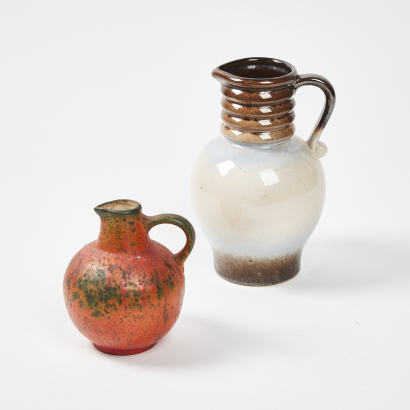 A Pair West Of German Jugs