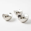 A Trio Of Georg Jensen Bloom Candle Holders