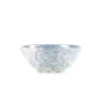 A Lalique Bubbles Opalescent Glass Bowl