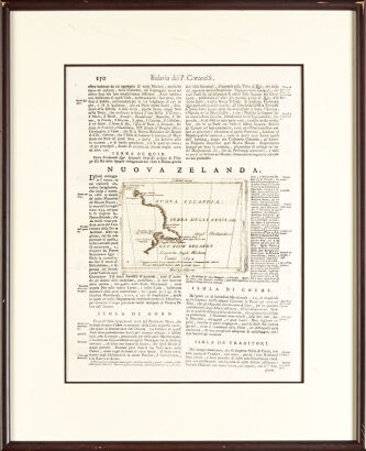 V. Coronelli - Map of New Zealand 