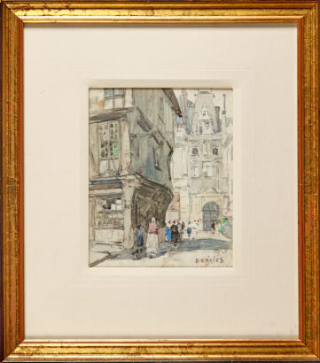 David Davies - Street Scene 