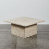 A Travertine Marble Table