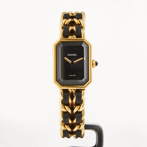 Chanel, Ladies Gold Plated Premiere Quartz Wristwatch