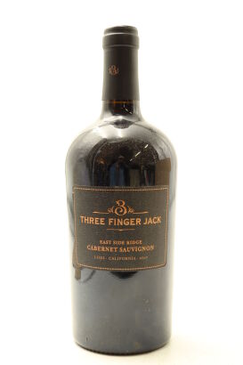 (1) 2017 Three Finger Jack East Side Ridge Cabernet Sauvignon, Lodi