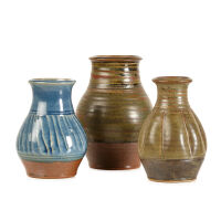 A Trio of Peter Stichbury Vases