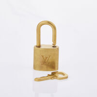 Louis Vuitton Padlock and Key Set