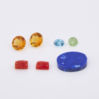 Parcel #1, A Collection of 7 x Gemstones