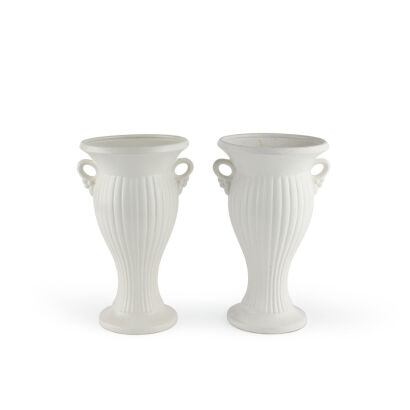 A Pair of Crown Lynn Mantle Vases