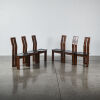 A Suit Of Six Mario Marenco Dining Chairs For Mobil Girgi - 2