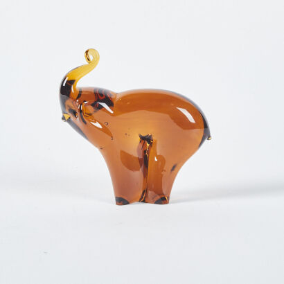 A Murano Glass Elephant