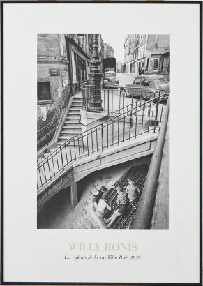 WILLY RONIS Les Enfants De La Rue Vilin Paris