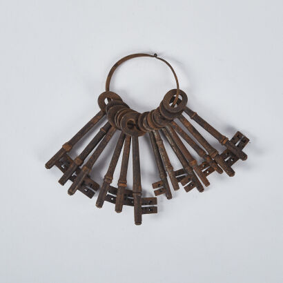 A Set Of Antique Monastery Keys