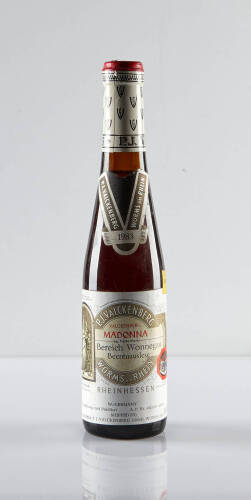 (1) 1983 PJ Valckenberg Madonna Berich Wonnegau Beerenauslese 375mlRheinhessen