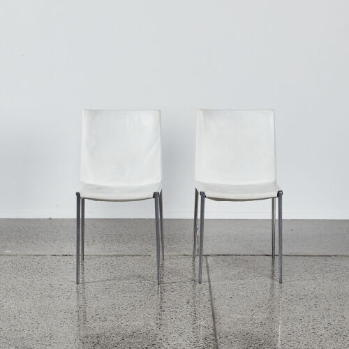 A Pair Of Lia Chairs By Roberto Barbieri For Zinotti