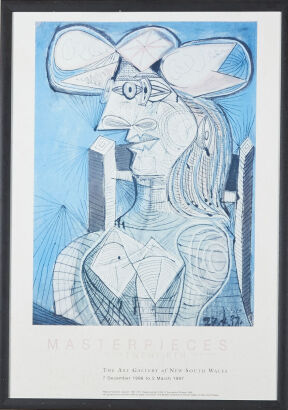 Pablo Picasso Exhibition Poster