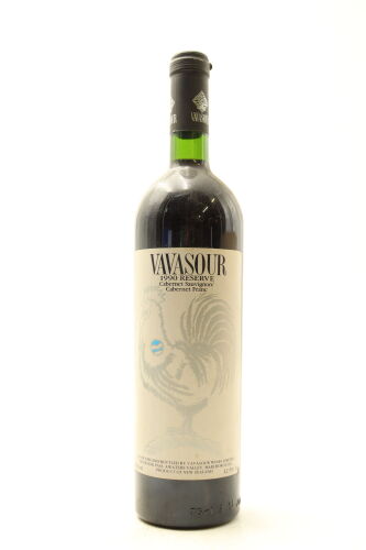 (1) 1990 Vavasour Reserve Cabernet Sauvignon - Cabernet Franc, Awatere Valley