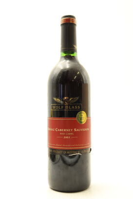 (1) 2001 Wolf Blass Red Label Shiraz - Cabernet Sauvignon, South Australia