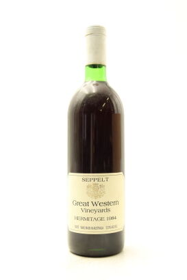 (1) 1984 Seppelt Great Western 'Hermitage' Shiraz, Great Western