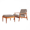 A Parker Lounge Chair and Ottoman - 2