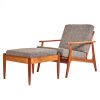 A Parker Lounge Chair and Ottoman - 3