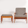 A Parker Lounge Chair and Ottoman - 5