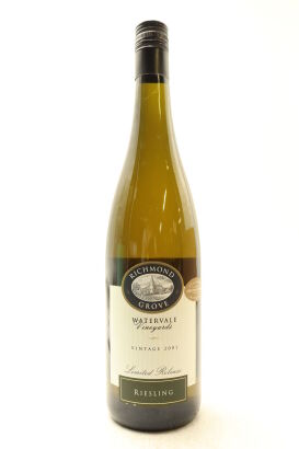 (1) 2001 Richmond Grove Watervale Riesling, Clare Valley