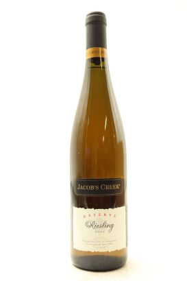 (1) 2001 Jacob's Creek Reserve Riesling, Barossa