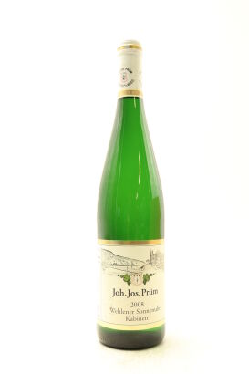(1) 2008 Joh. Jos. Prum Wehlener Sonnenuhr Riesling Kabinett, Mosel [JR17.5]