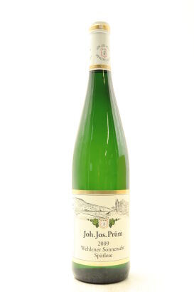 (1) 2009 Joh. Jos. Prum Wehlener Sonnenuhr Riesling Spatlese, Mosel [JR17.5]