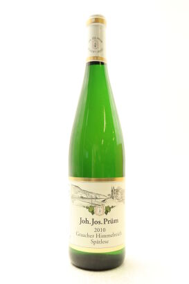 (1) 2010 Joh. Jos. Prum Graacher Himmelreich Riesling Spatlese, Mosel