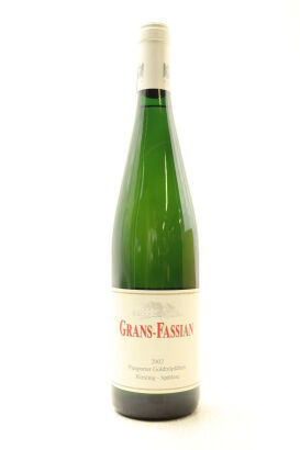 (1) 2002 Grans Fassian Piesporter Goldtropfchen Riesling Spatlese, Mosel