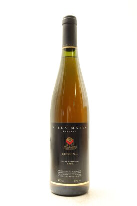 (1) 1996 Villa Maria Reserve Riesling, Marlborough