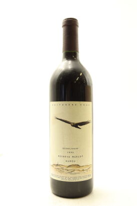 (1) 1993 Waitakere Road 'Bigney Coigne' Reserve Merlot, Kumeu