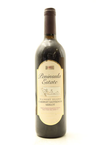 (1) 1993 Penisula Estate Cabernet Sauvignon - Merlot, Waiheke Island