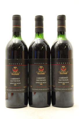 (3) 1989 Villa Maria Reserve Cabernet Sauvignon, Gimblett Gravels (US)