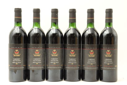 (6) 1989 Villa Maria Reserve Cabernet Sauvignon, Gimblett Gravels (TS)