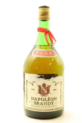 (1) Chatelle Napoleon V.S.O.P. Brandy, 37.5% ABV, 1125ml