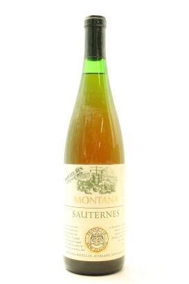 (1) 1979 Montana Private Bin Sauternes, New Zealand