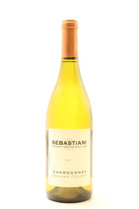 (1) 2011 Sebastiani Vineyards & Winery Sonoma County Chardonnay, California