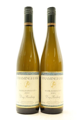 (2) 2001 Framingham Dry Riesling, Marlborough