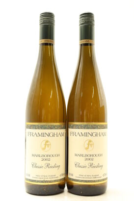 (2) 2002 Framingham Classic Riesling, Marlborough
