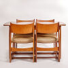 A Danish Teak Dining Table and Six Chairs - 5