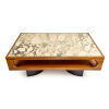 An Italian Rosewood and Marble Coffee Table - 3