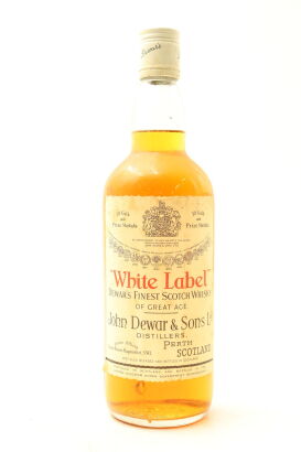 (1) Dewar's White Label Scotch Whisky, Circa 1960s