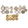An Interesting Bag Lot Silver Pocket Watch Cases etc.